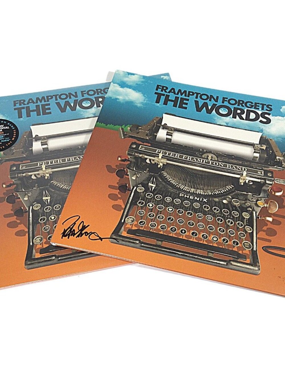 Peter Frampton Signed Frampton Forgets The Words Vinyl Beckett BAS